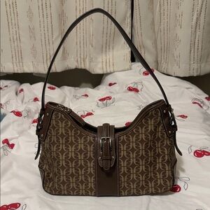 🤎Vintage Fossil Small Brown Bag Rare